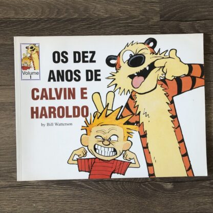 The Calvin And Hobbes Tenth Anniversary Book E Os Dez Anos De Calvin E Haroldo Volume 1 E Volume 2 - Image 2